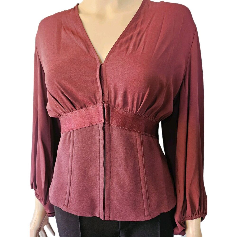 White House Black Market  Blouse Size 8 NWT - Picture 4 of 9
